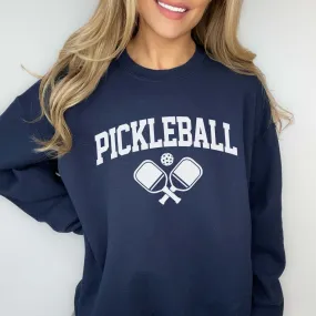 Pickleball Paddles Crew Sweatshirt