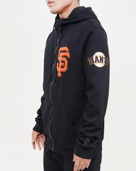 PRO STANDARD SAN FRANCISCO GIANTS LOGO ZIPPER HOODY