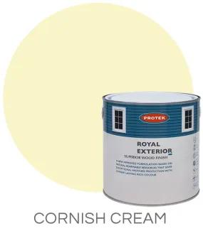 Protek Royal Exterior Finish - Cornish Cream