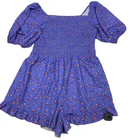 Purple Romper Cme, Size 2x