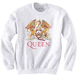 Queen Unisex Sweatshirt: Classic Crest