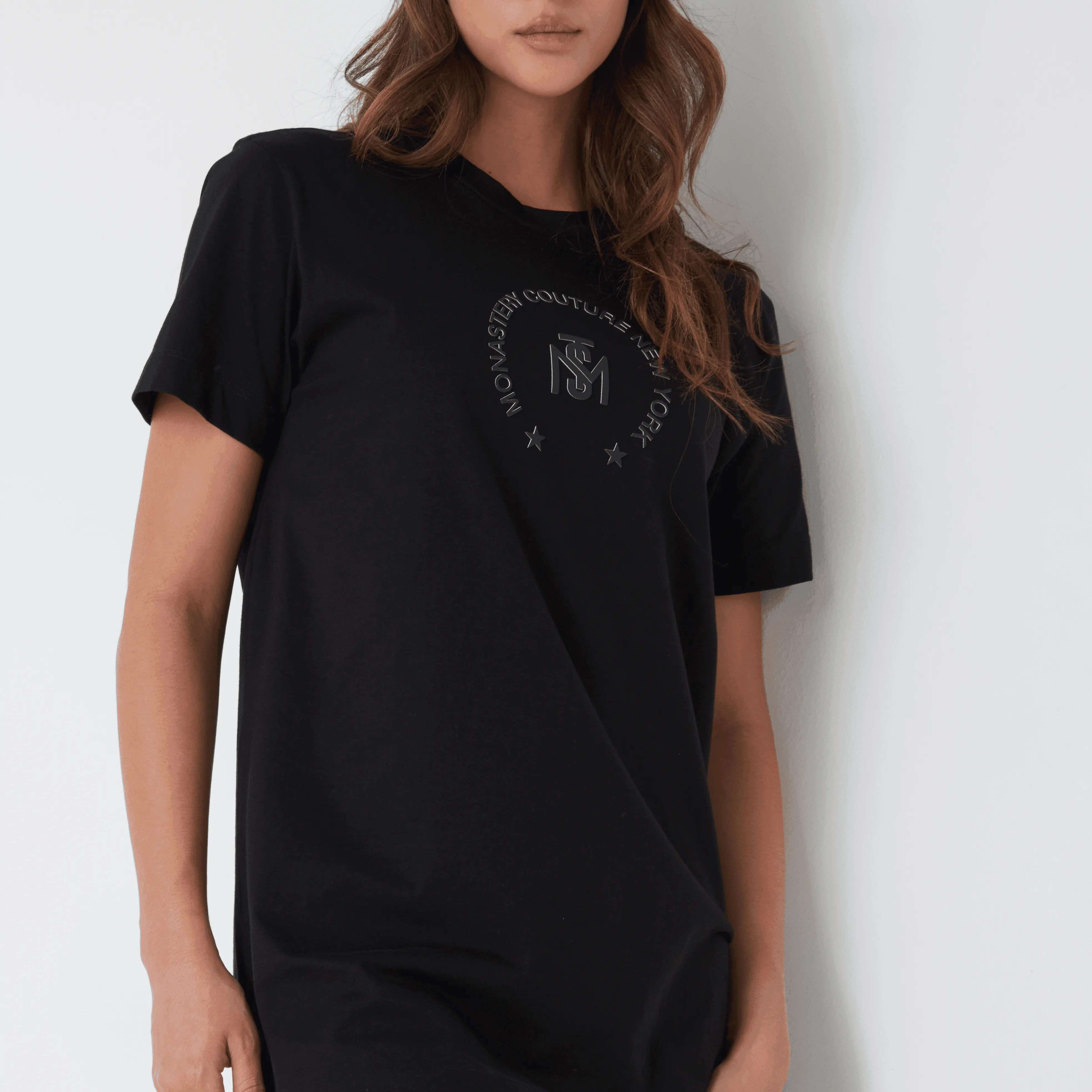 RAVENA T-SHIRT DRESS BLACK