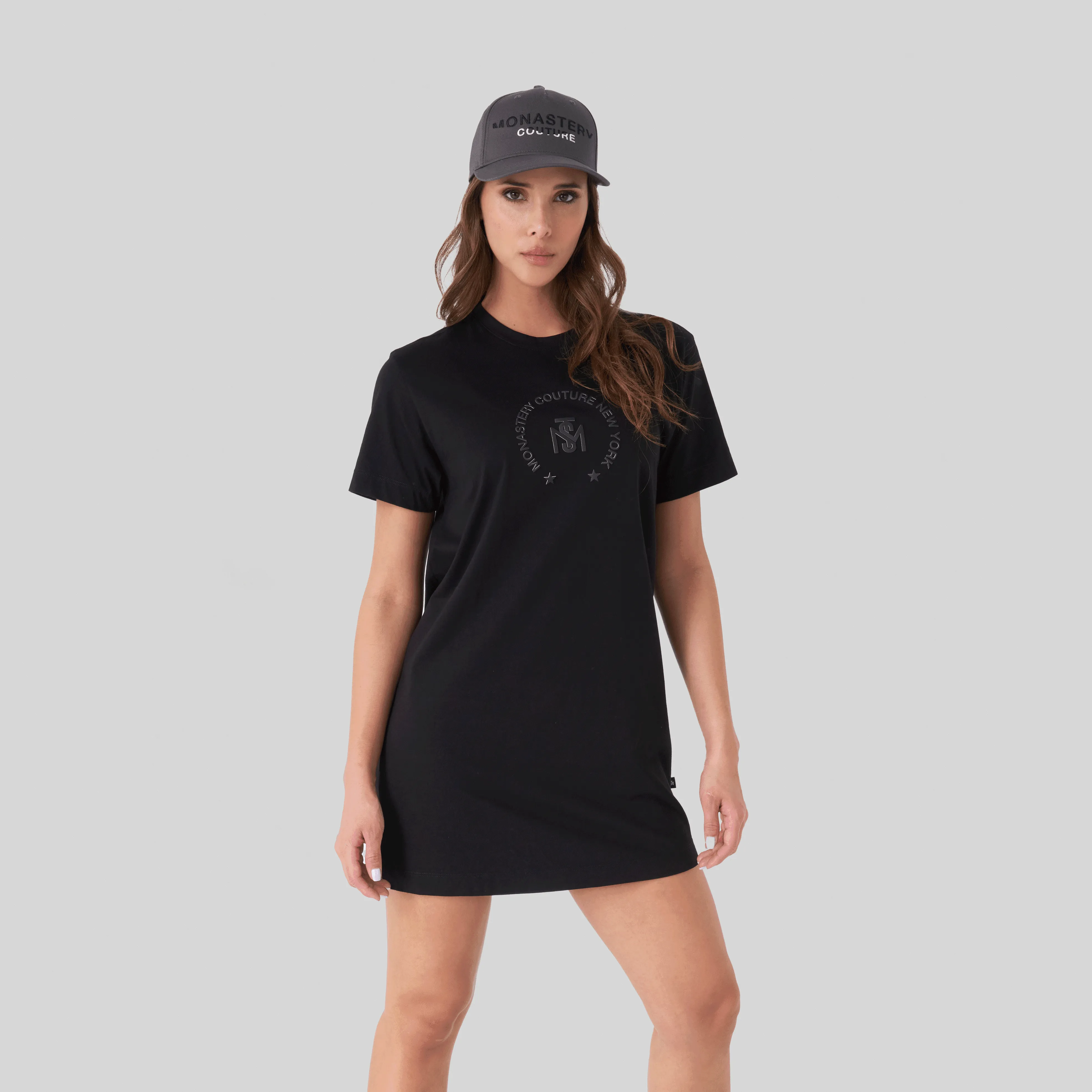 RAVENA T-SHIRT DRESS BLACK