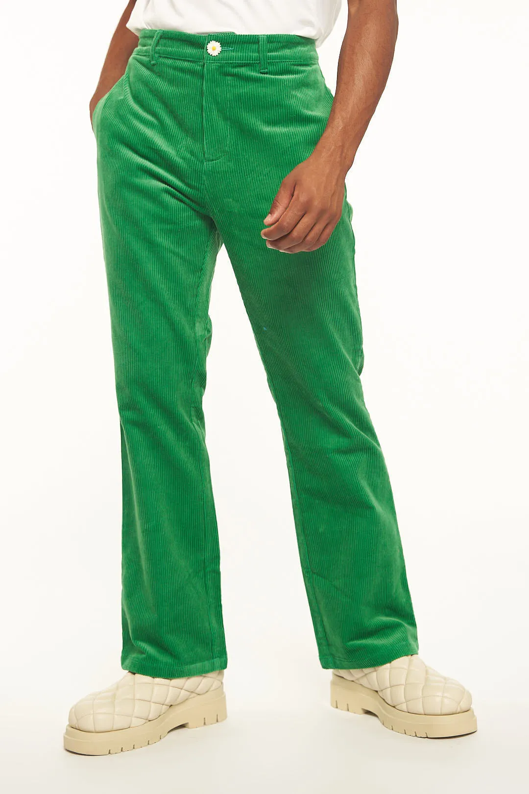 Rolling Hills Flared Corduroy Trousers