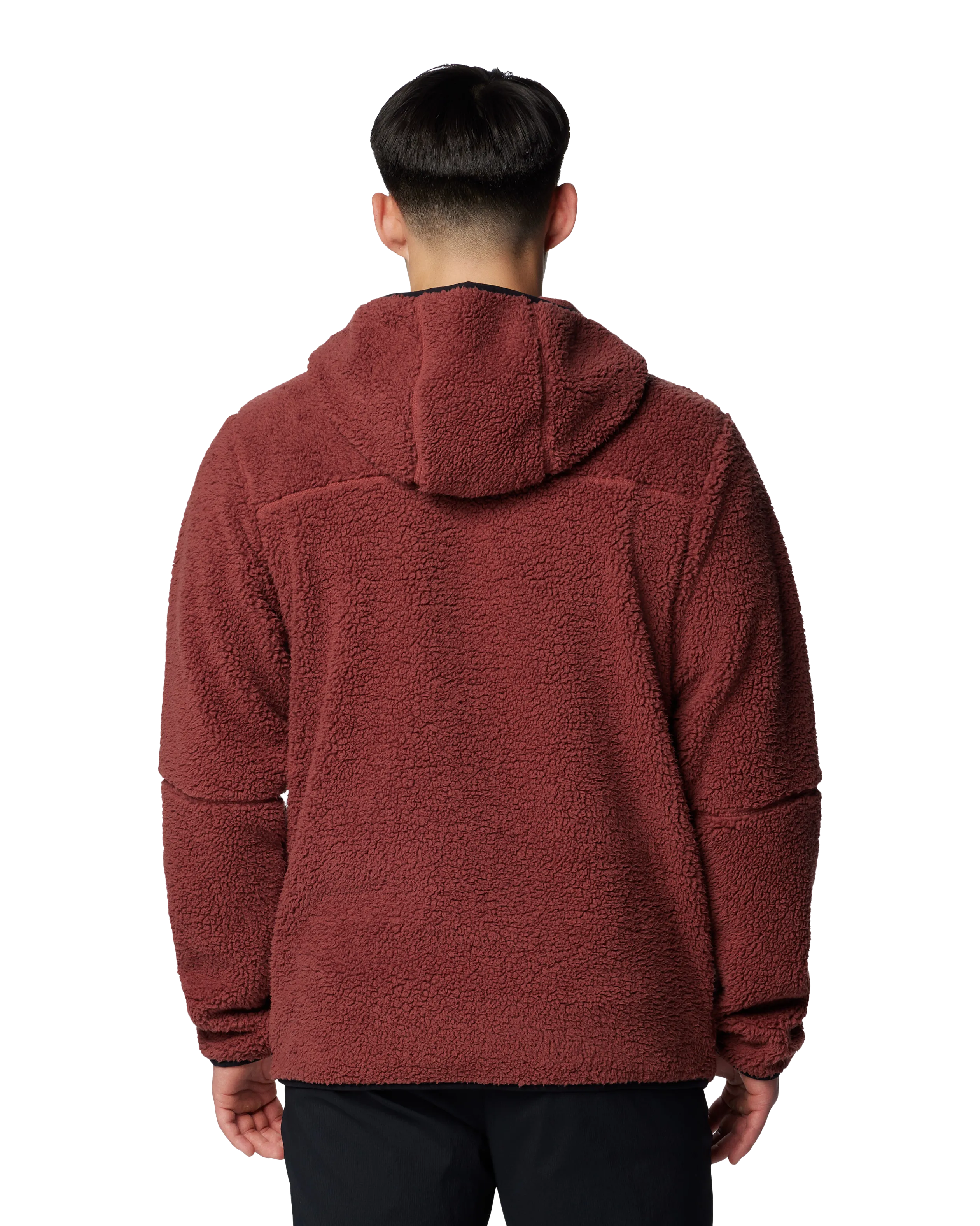 Rugged Ridge III Sherpa Pullover Hoodie in Spice