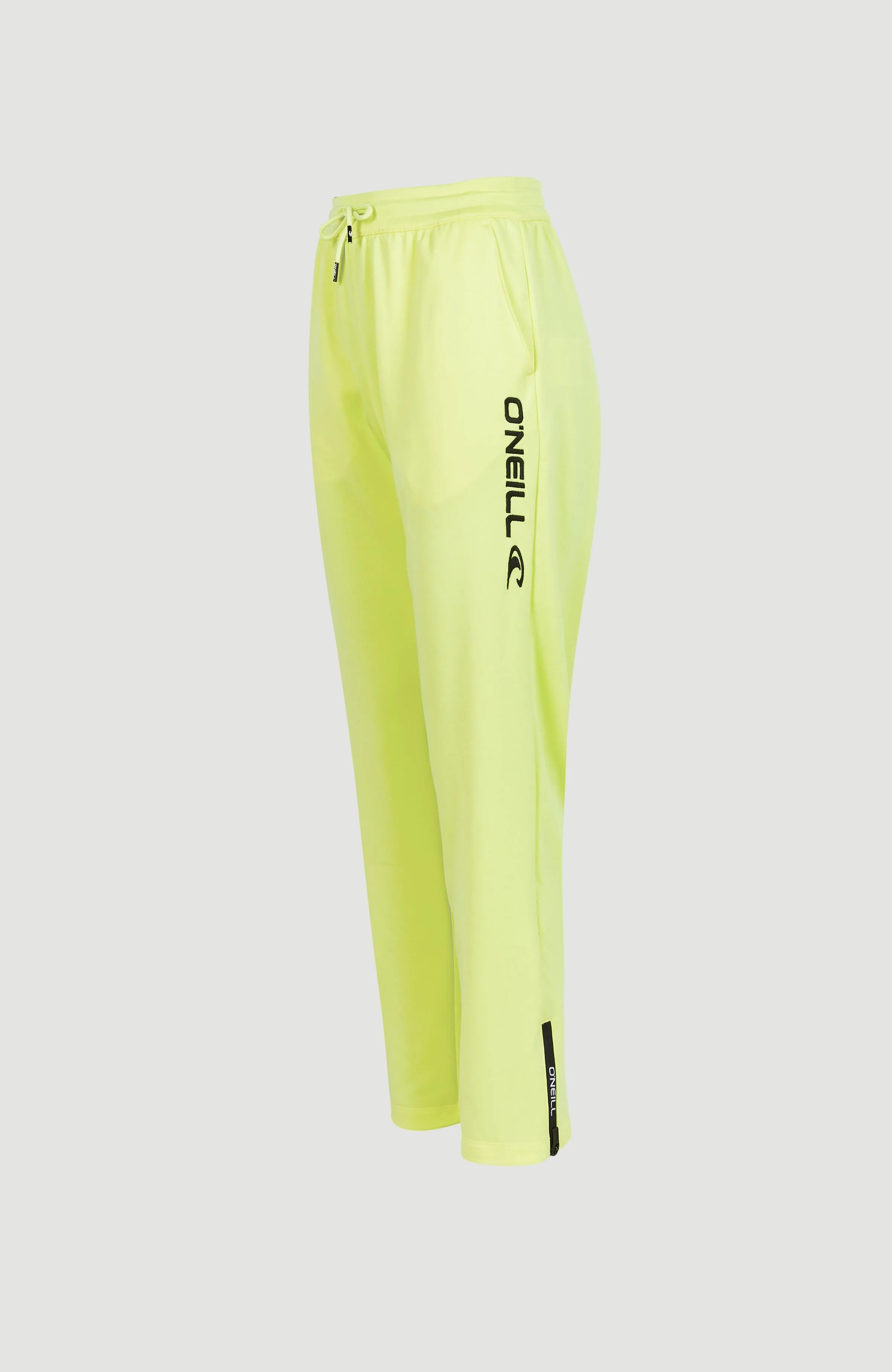 Rutile High-Waist Zip Pants | Sunny Lime