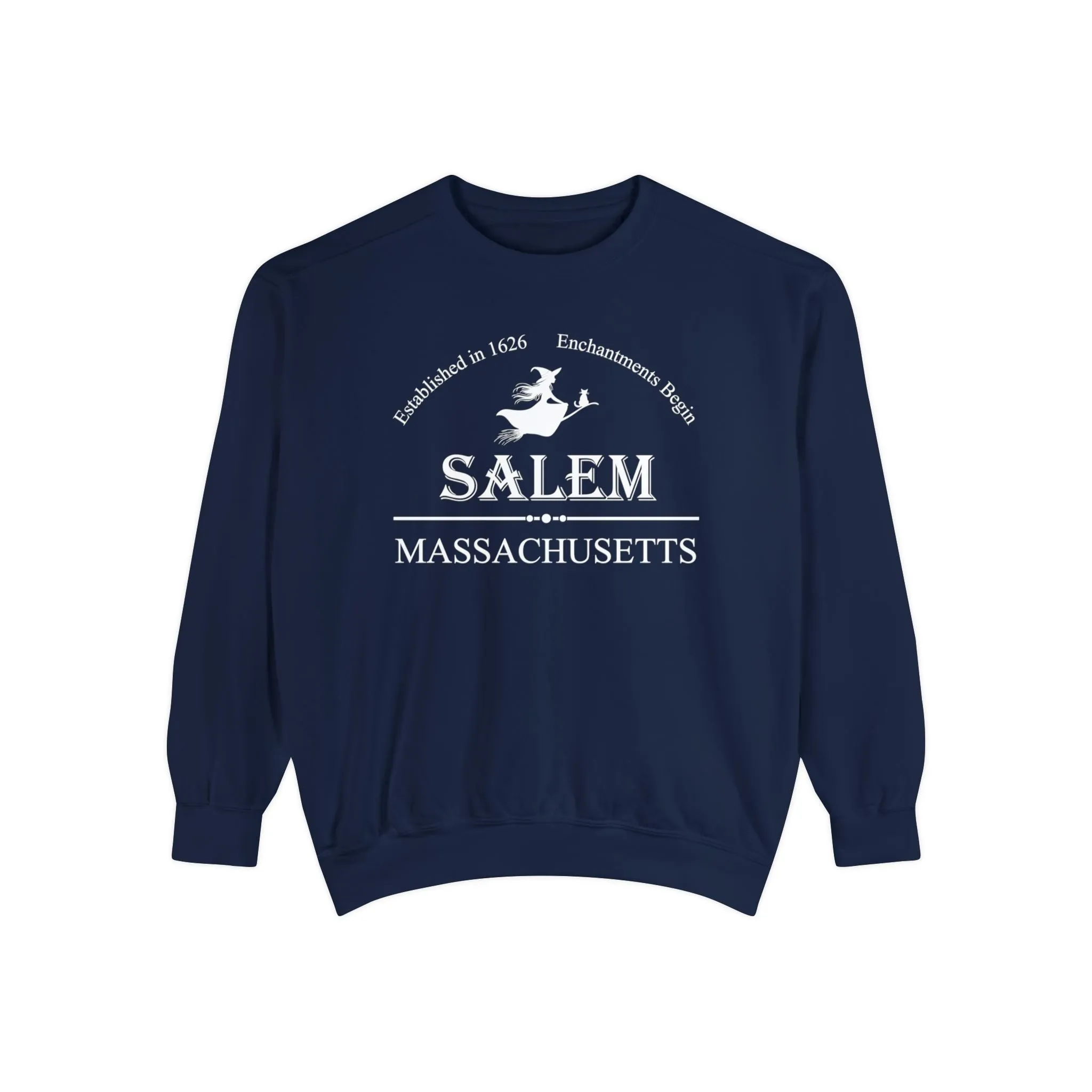 Salem Massachusetts Sweatshirt, Comfort Colors Sweater, 1626 Salem, Halloween Sweatshirt, Witch Sweatshirt, Spooky Sweatshirt, 1692 Witch