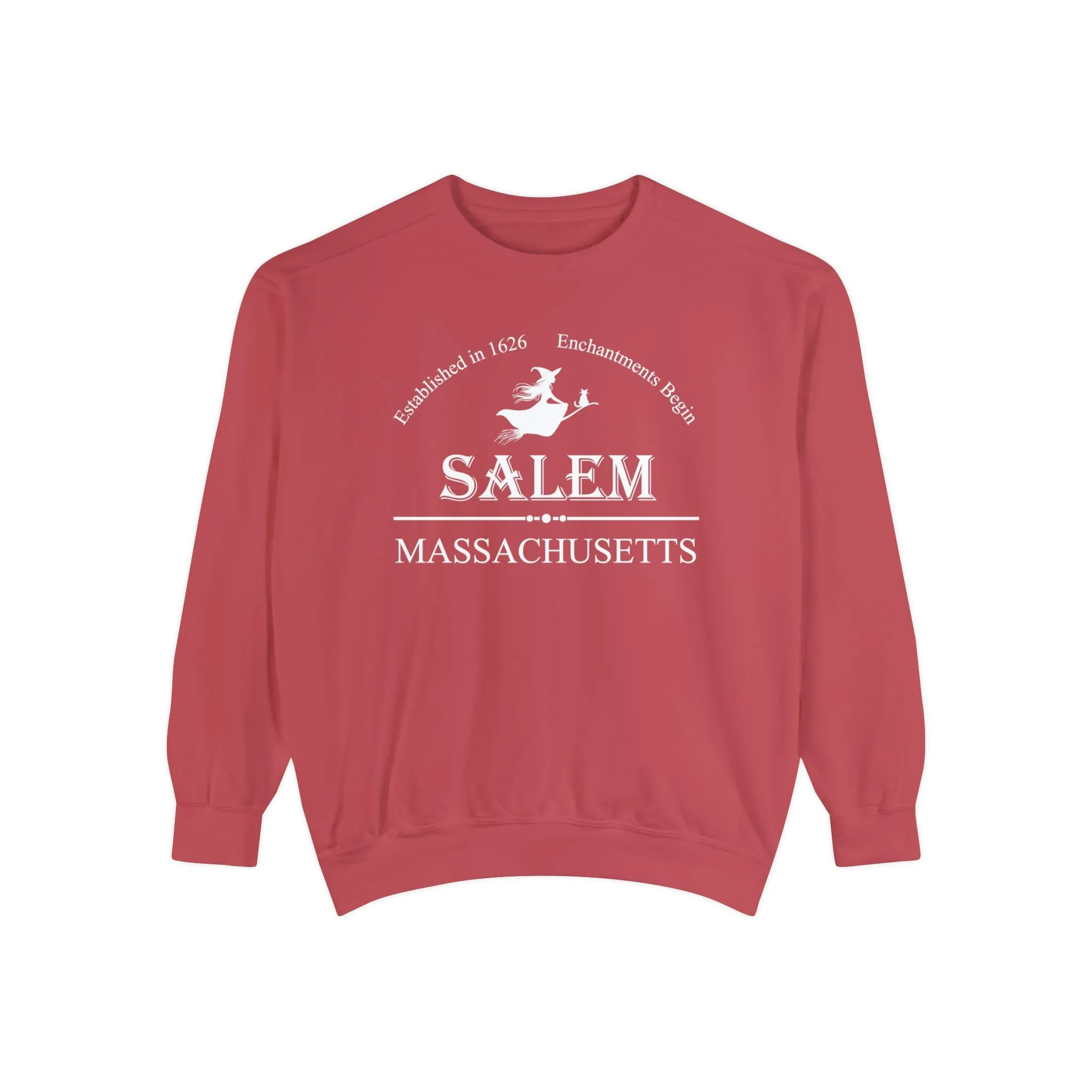 Salem Massachusetts Sweatshirt, Comfort Colors Sweater, 1626 Salem, Halloween Sweatshirt, Witch Sweatshirt, Spooky Sweatshirt, 1692 Witch