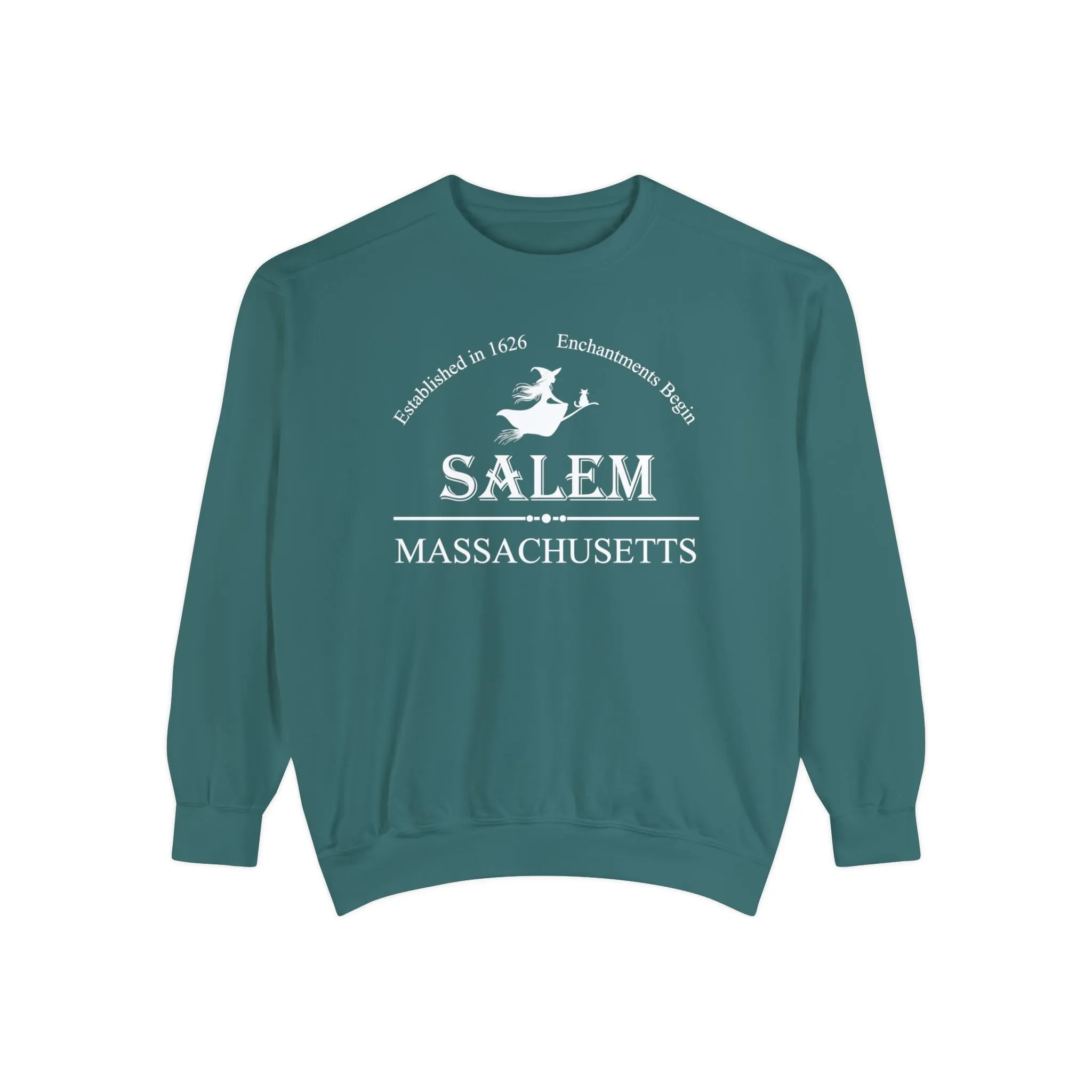 Salem Massachusetts Sweatshirt, Comfort Colors Sweater, 1626 Salem, Halloween Sweatshirt, Witch Sweatshirt, Spooky Sweatshirt, 1692 Witch