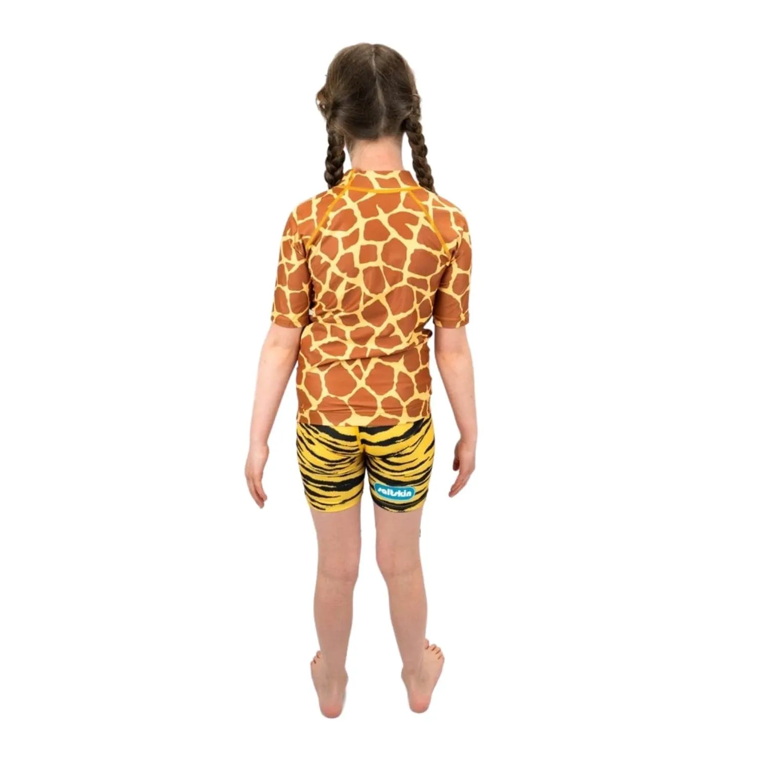 Saltskin Youth Kids UV Rash Vest - Giraffe