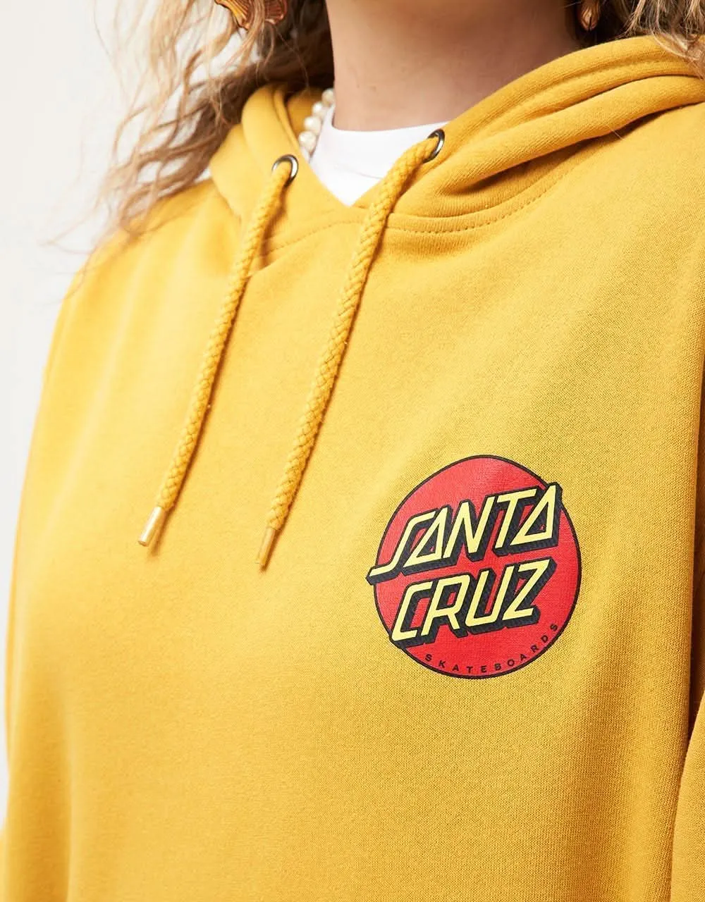 Santa Cruz Classic Dot Chest Pullover Hoodie - Old Gold