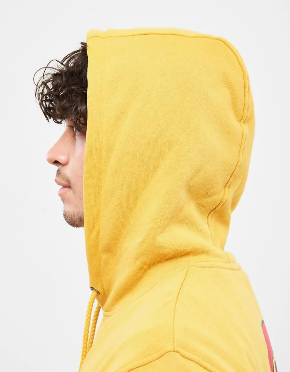 Santa Cruz Classic Dot Chest Pullover Hoodie - Old Gold