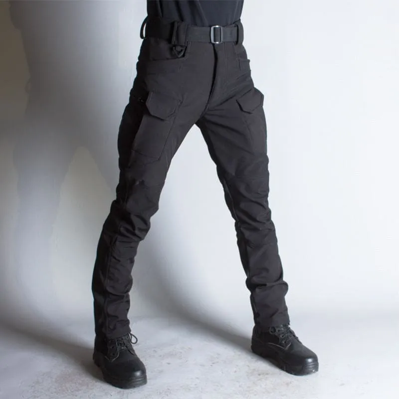 Shell Tactical Pants for Men Stylish Work Trousers in Dark Gray