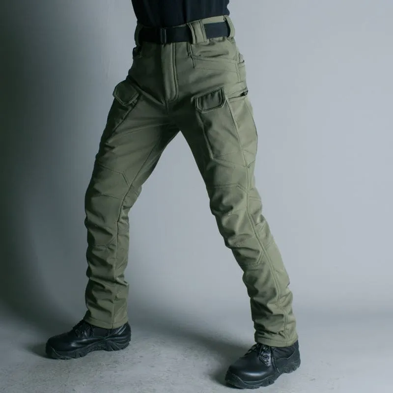 Shell Tactical Pants for Men Stylish Work Trousers in Dark Gray