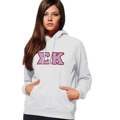 Sigma Kappa Hooded Sweatshirt - G185 - TWILL