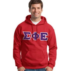 Sigma Phi Epsilon Hooded Sweatshirt - G185 - TWILL