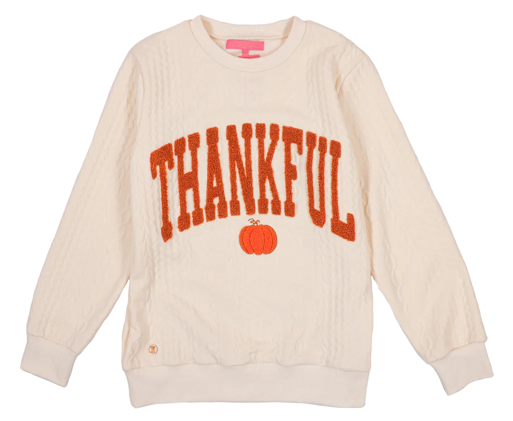 Simply Southern Thankful Crew Sweatshirt