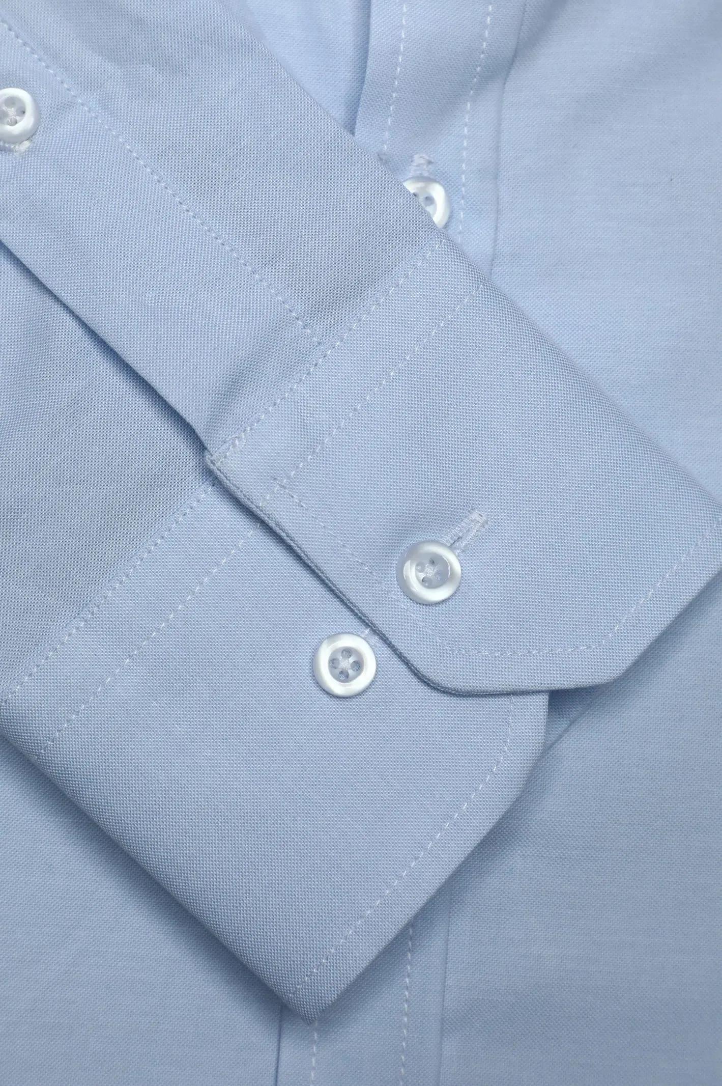 Sky Blue Plain Casual Shirt