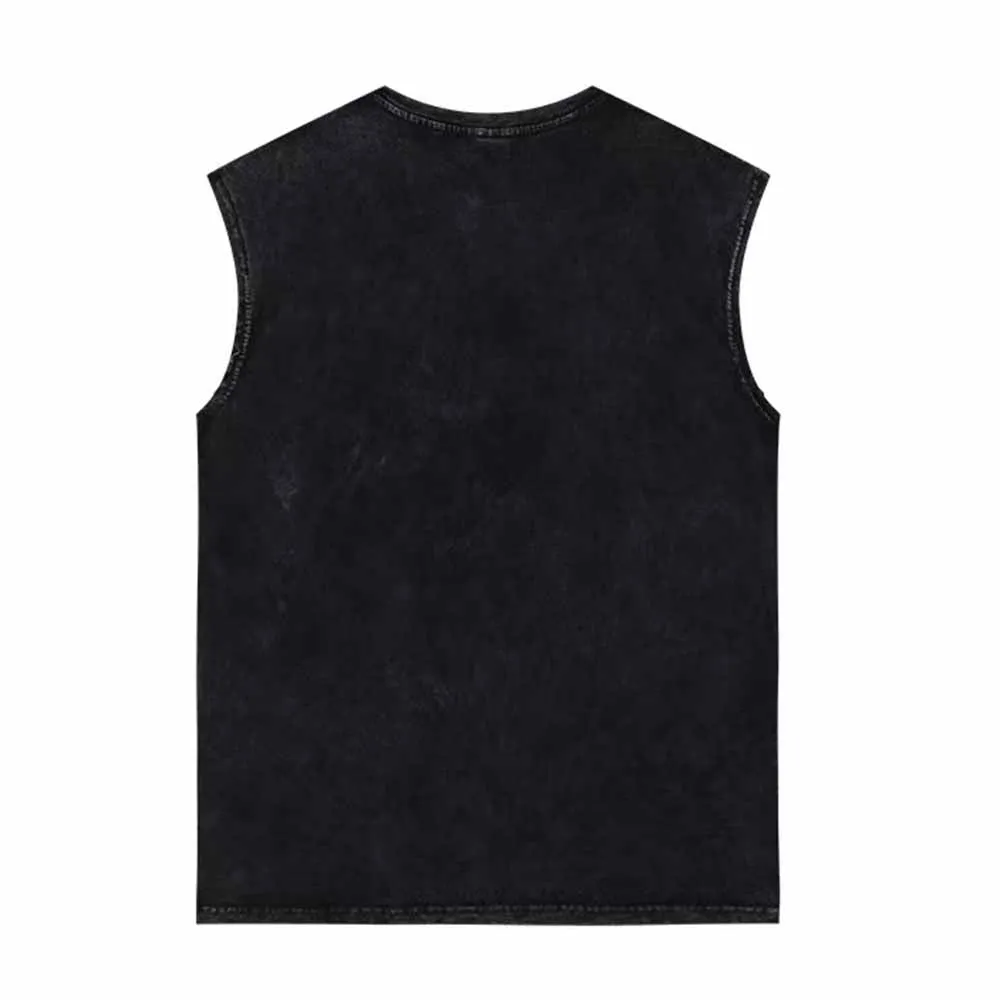 Some People Just Need A Pat On The Back Vintage Washed Vest Top