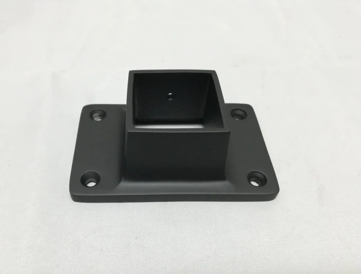 Square Narrow Edge Flange For 1-1/2" Square Tubing