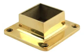 Square Narrow Edge Flange For 1-1/2" Square Tubing