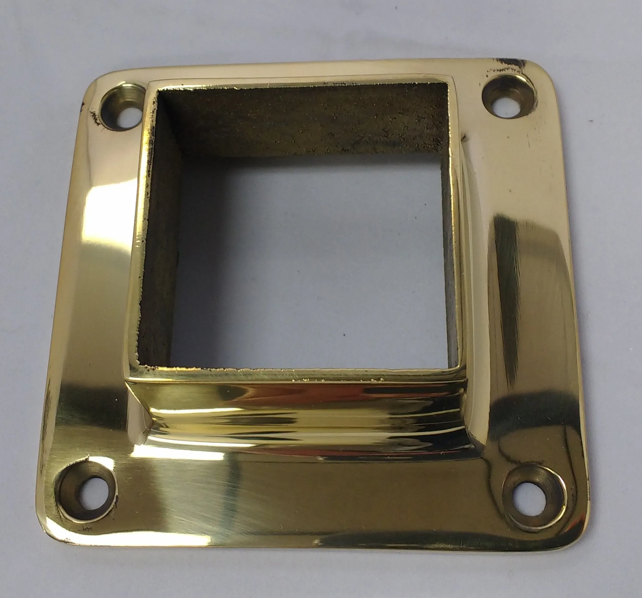 Square Narrow Edge Flange For 1-1/2" Square Tubing