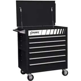 Sunex Full Drawer Professional Duty Cart - Black