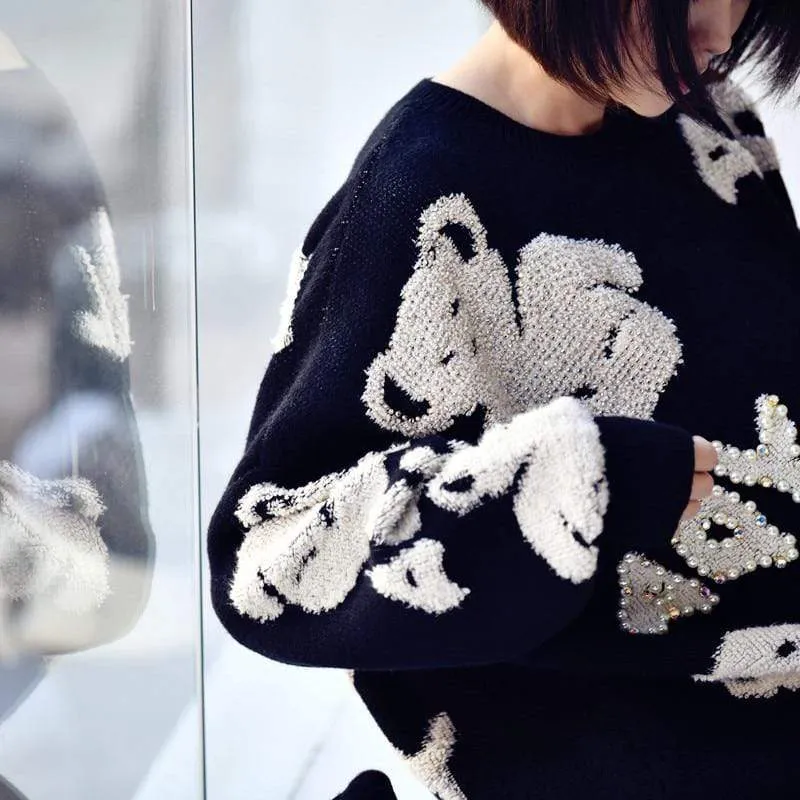 Teddy Bear Oversized Sweater