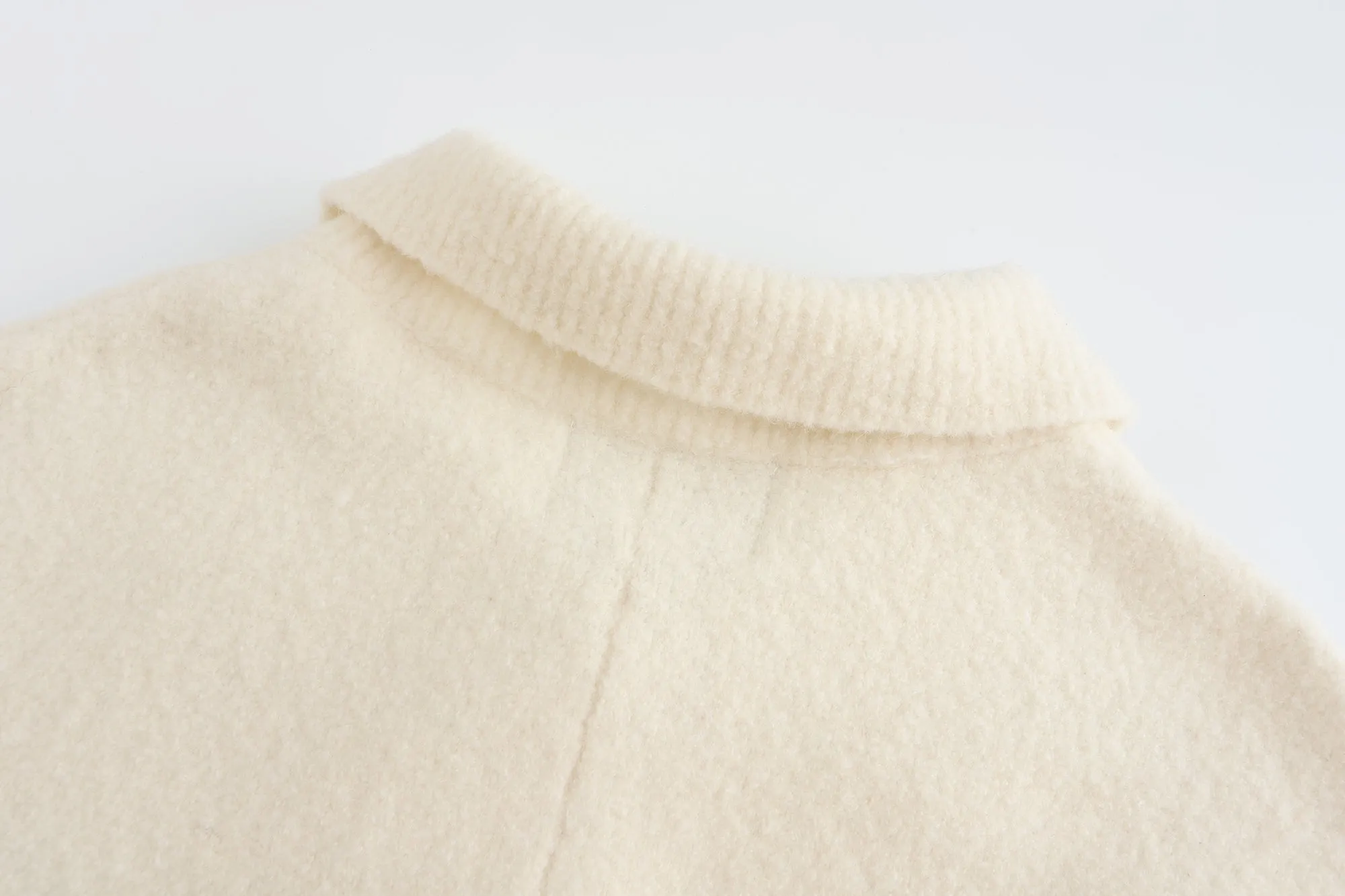 Teddy Knit Cardigan - White