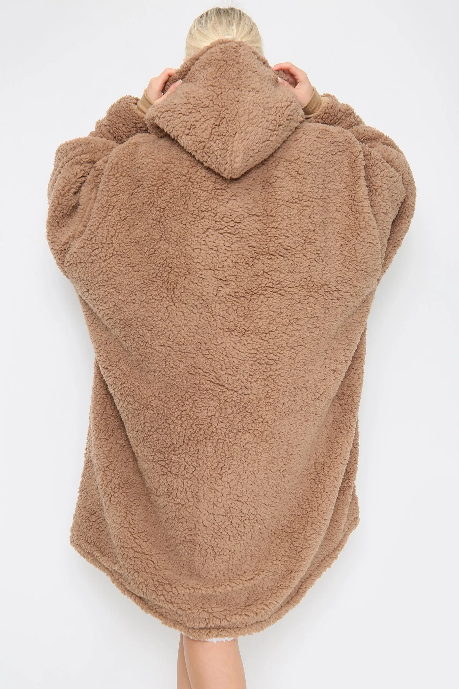 Teddy Plain Hoodie