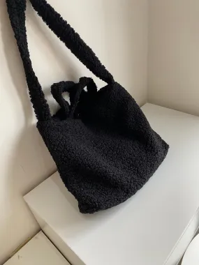 Teddy Tote Bag - Black