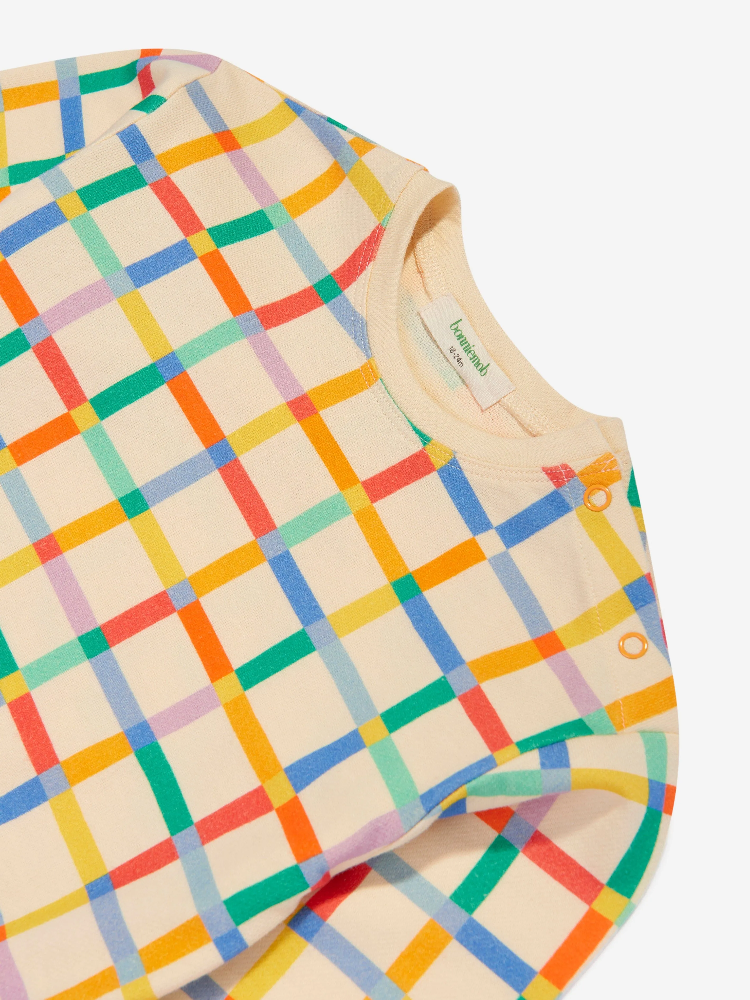 The Bonnie Mob Boys Manta Rainbow Sweatshirt in Multicolour