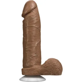 The Realistic Cock 8 Inch Firmskyn Lifelike Dildo Flesh Brown