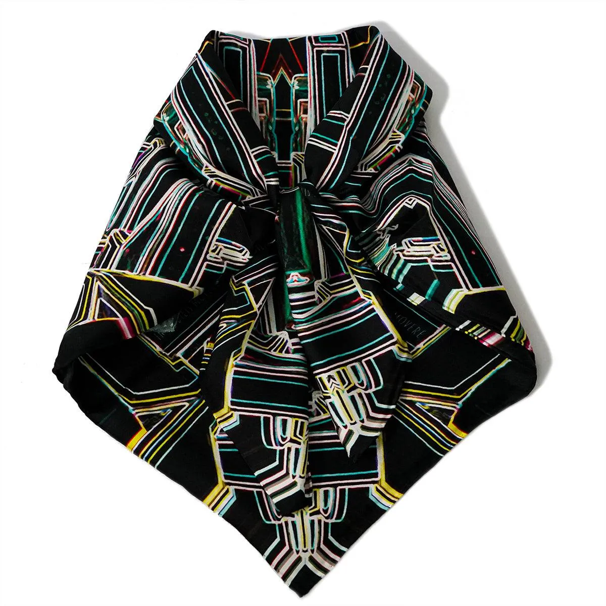 The sound of my footsteps - Premium Silk Scarf 90