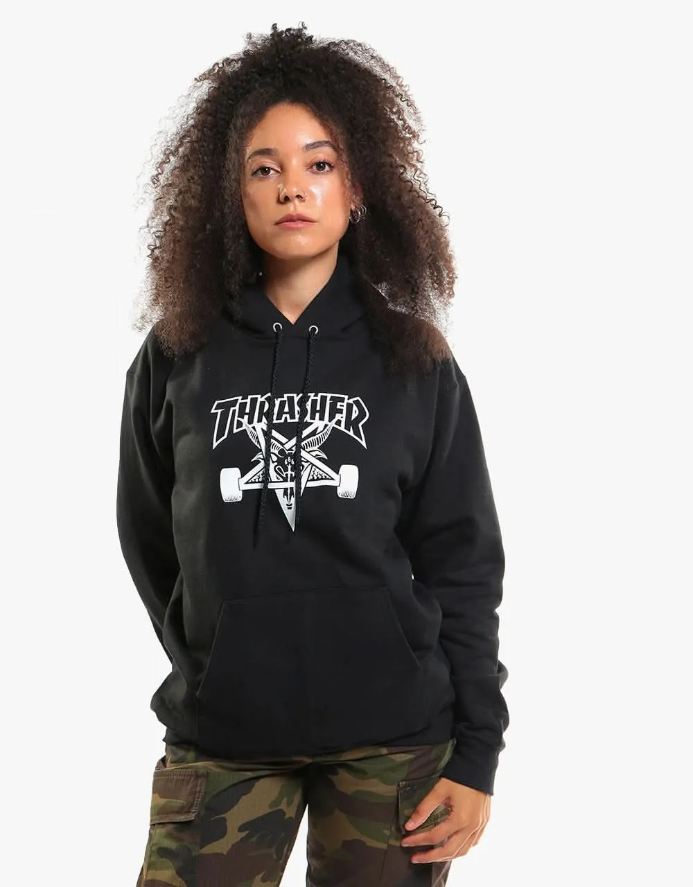 Thrasher Skategoat Pullover Hoodie - Black