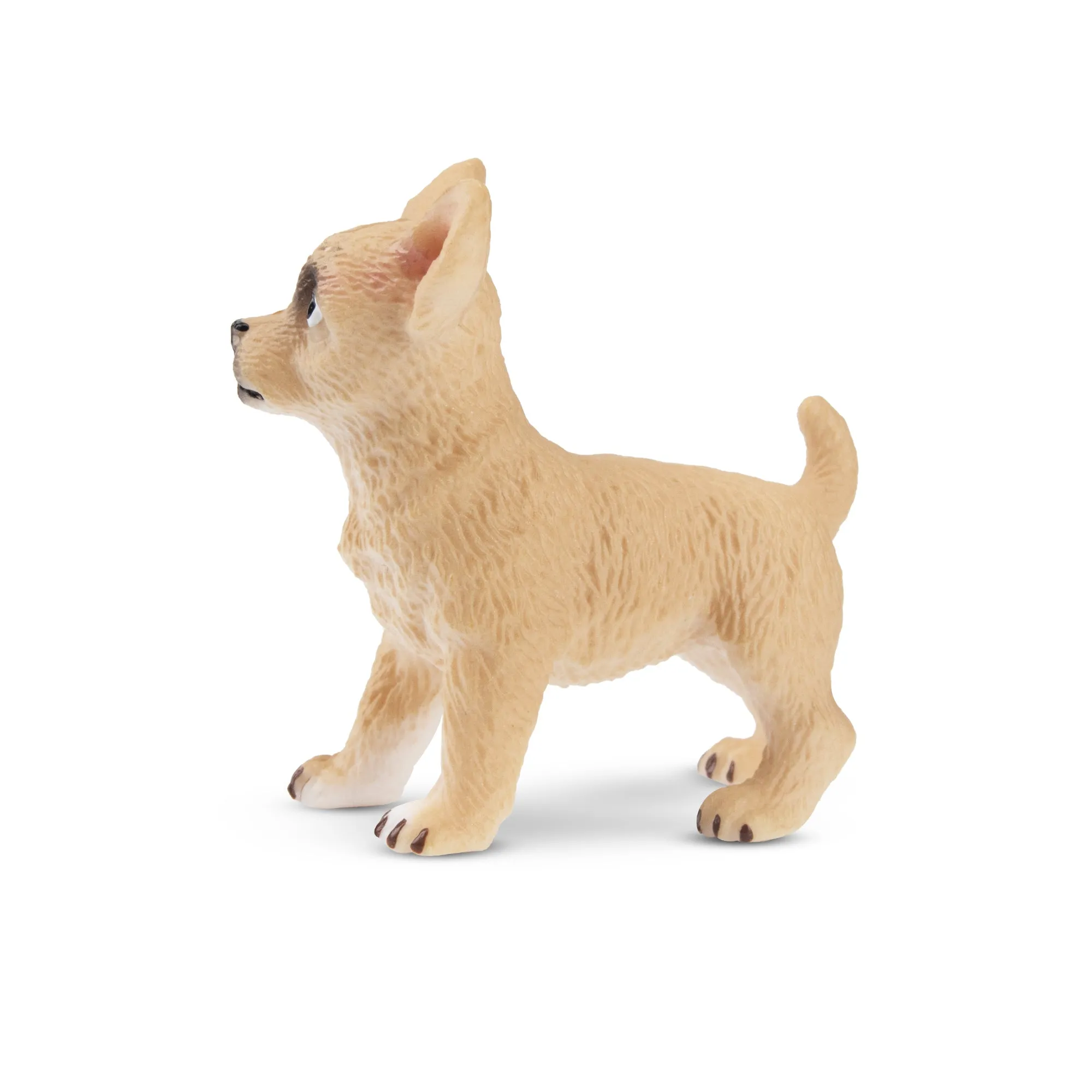 Toymany Mini Standing Fawn Chihuahua Puppy Figurine Toy