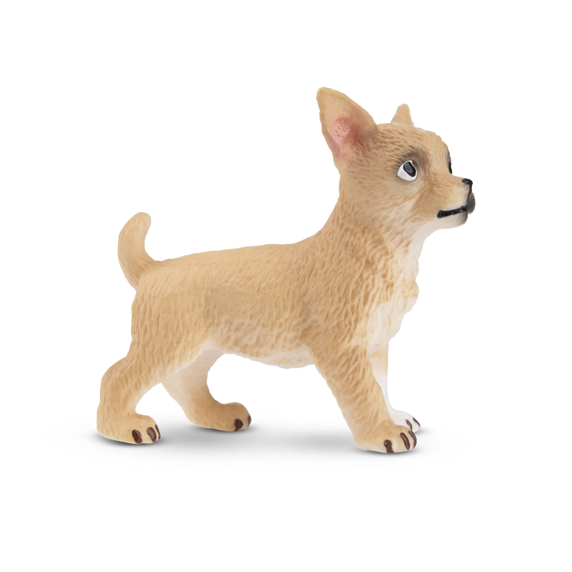 Toymany Mini Standing Fawn Chihuahua Puppy Figurine Toy