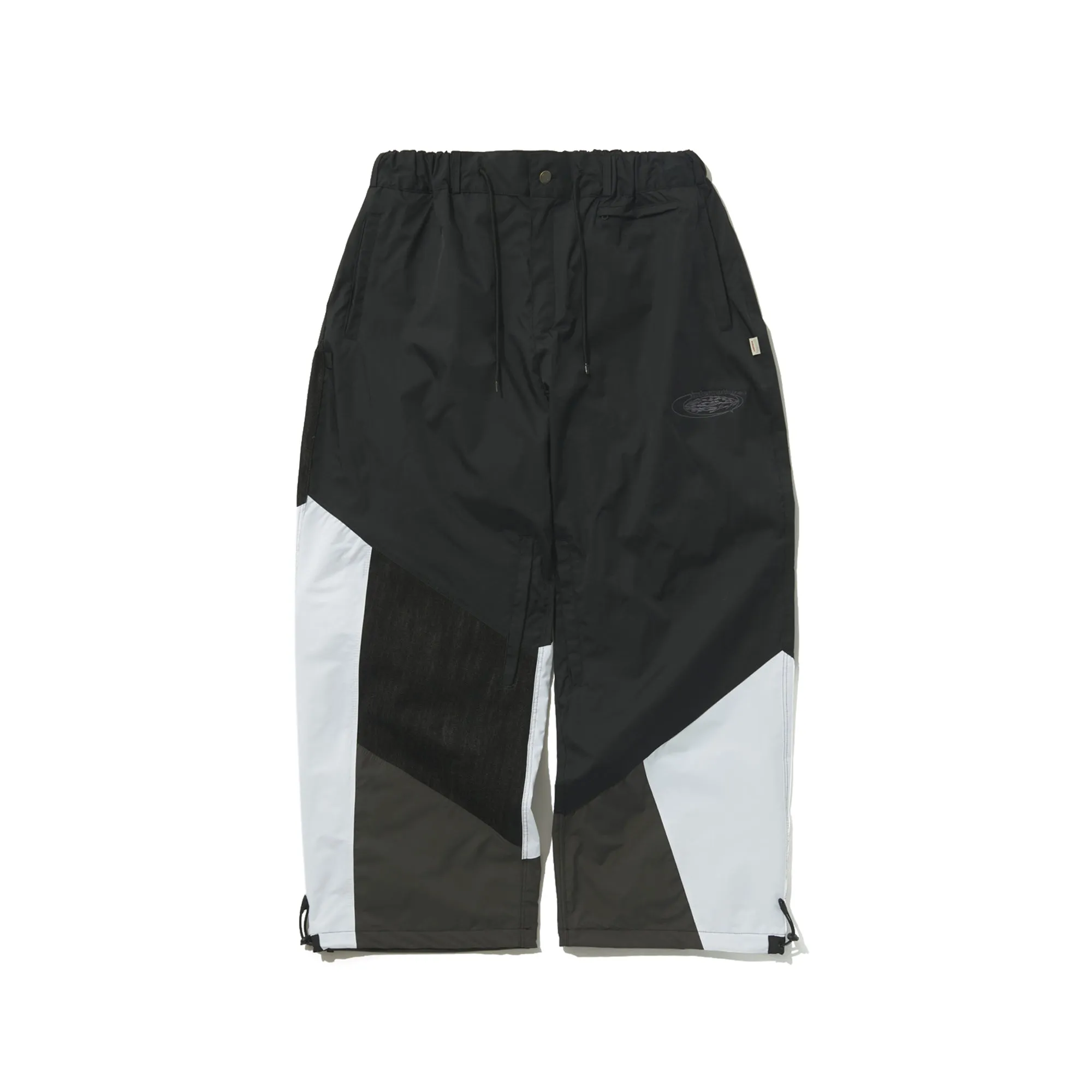 UNUSUAL SUPER WIDE VENTILATION PANTS BLACK