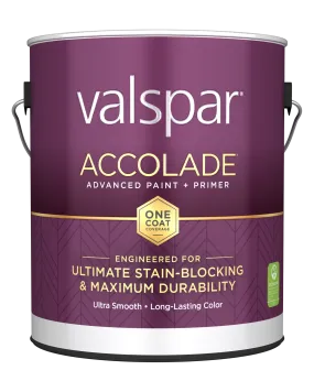 Valspar® Accolade® Interior Paint   Primer Satin 1 Gallon Ultra White