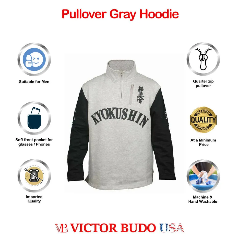 VICTORBUDO KID PULLOVER GREY SWEATSHIRT FOR MEN