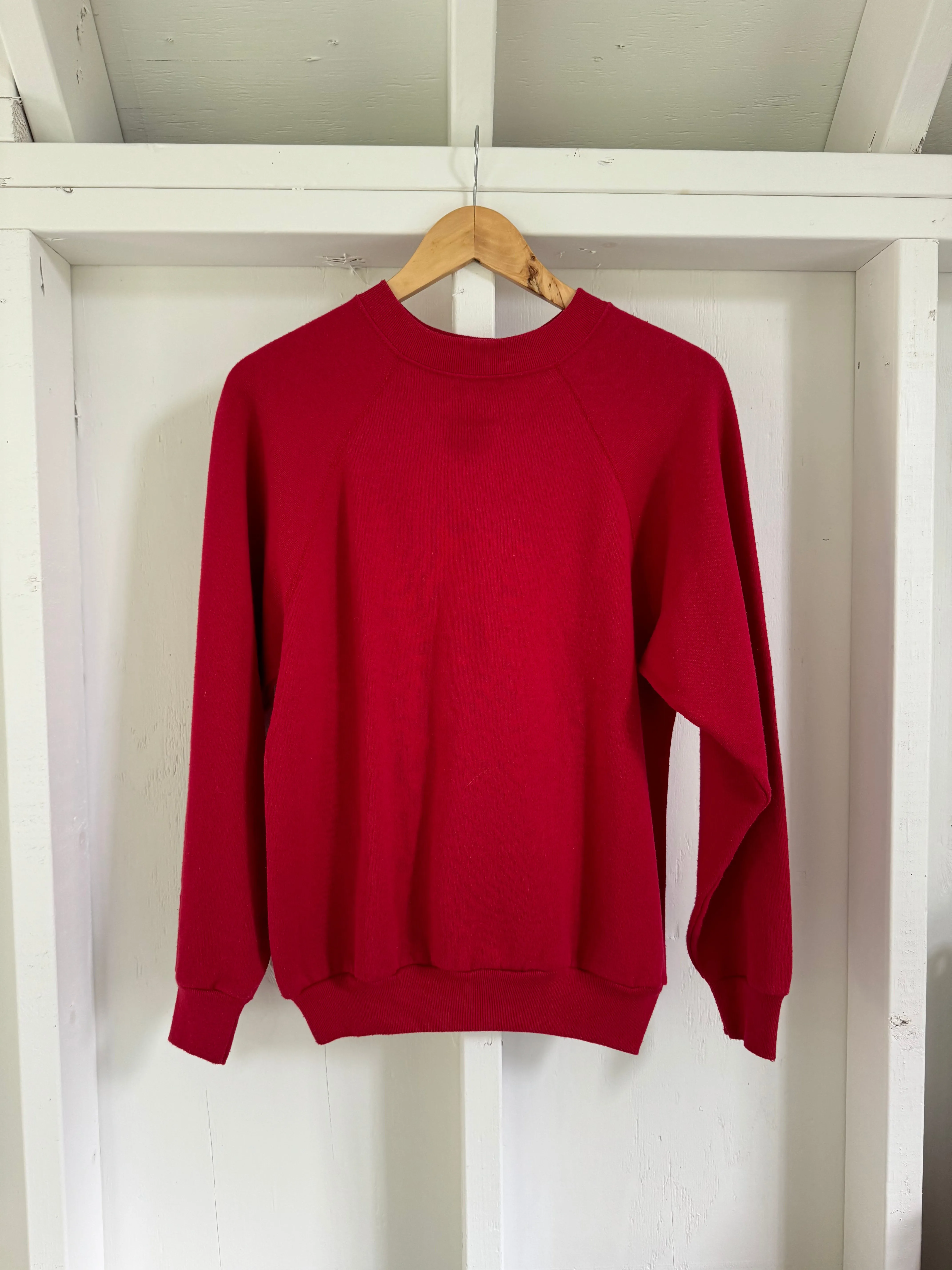 Vintage Super Soft Sweatshirt - Red