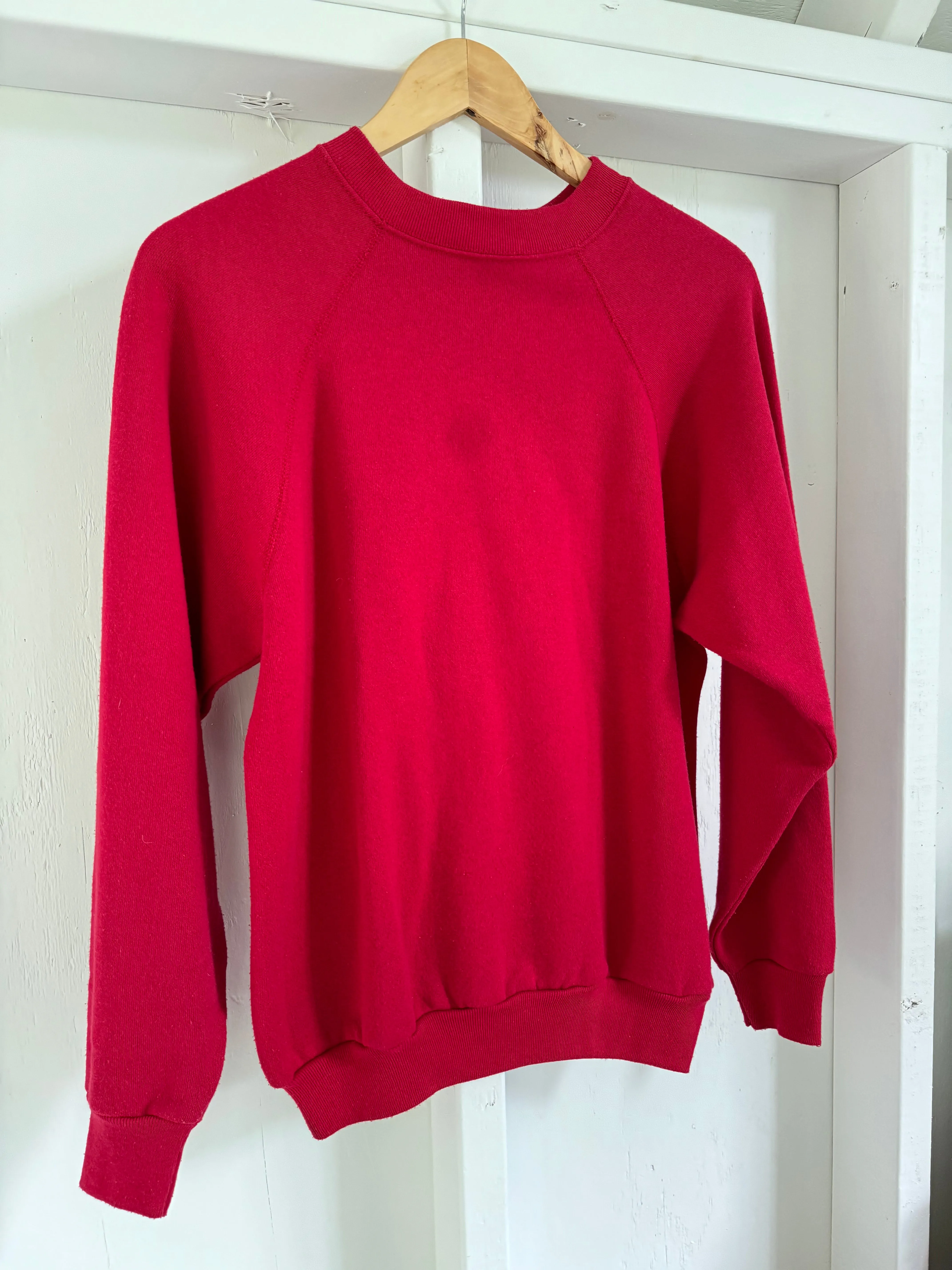 Vintage Super Soft Sweatshirt - Red