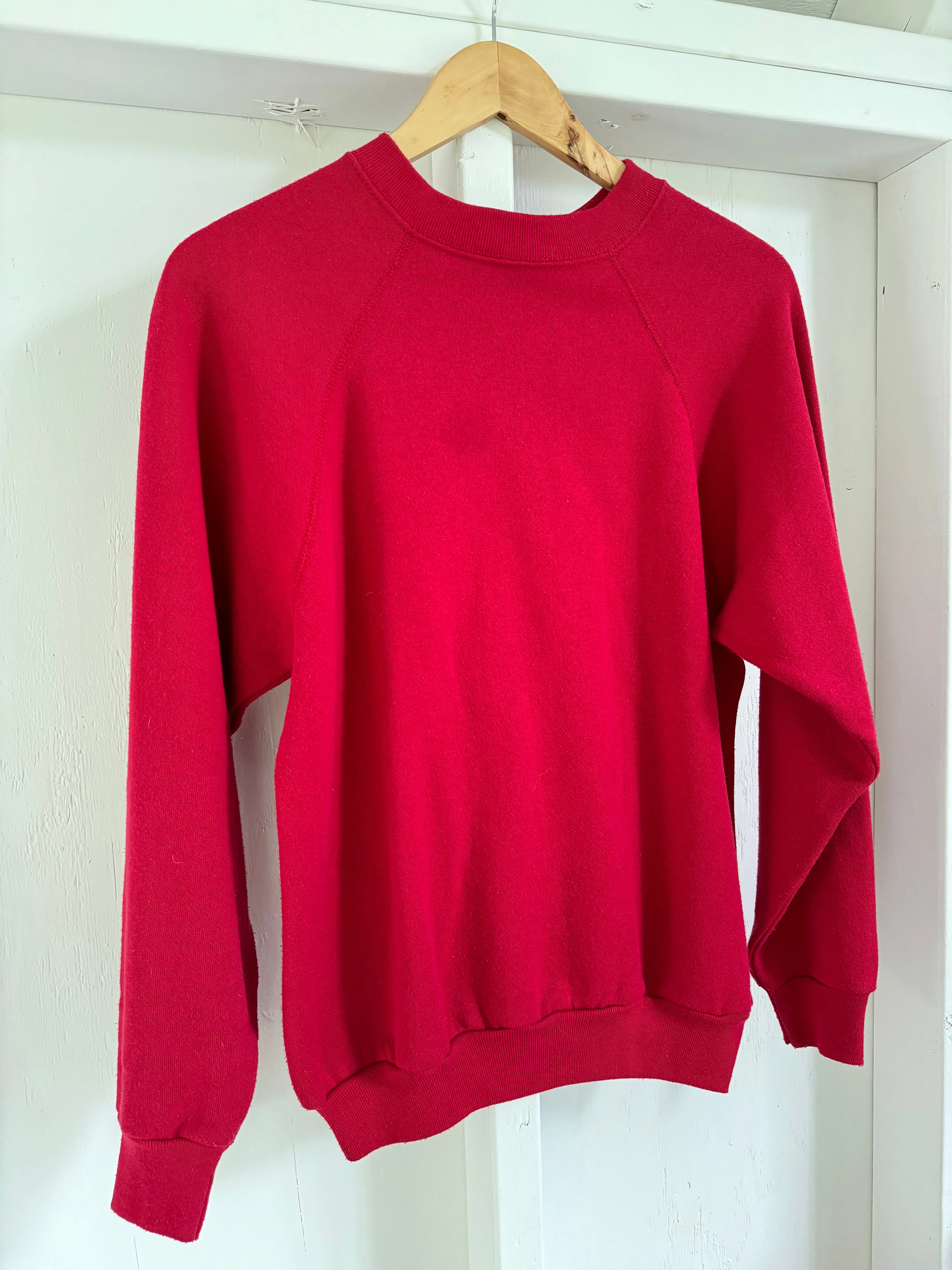 Vintage Super Soft Sweatshirt - Red