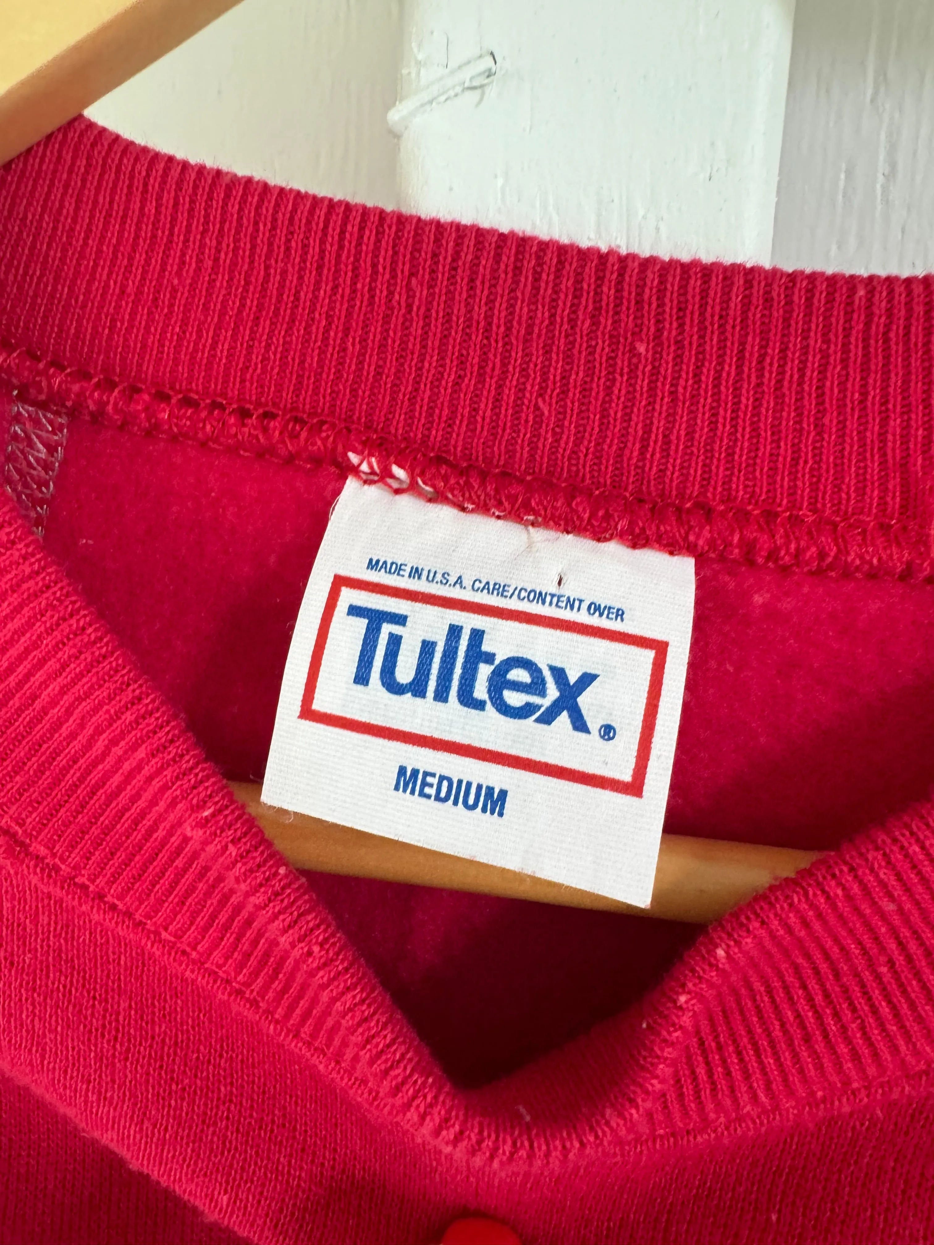 Vintage Super Soft Sweatshirt - Red