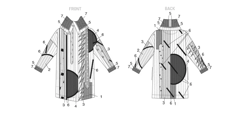 Vogue Pattern V1816  Misses' Reversible Coat