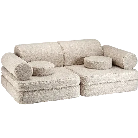 Wigiwama Settee | Biscuit