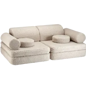 Wigiwama Settee | Biscuit