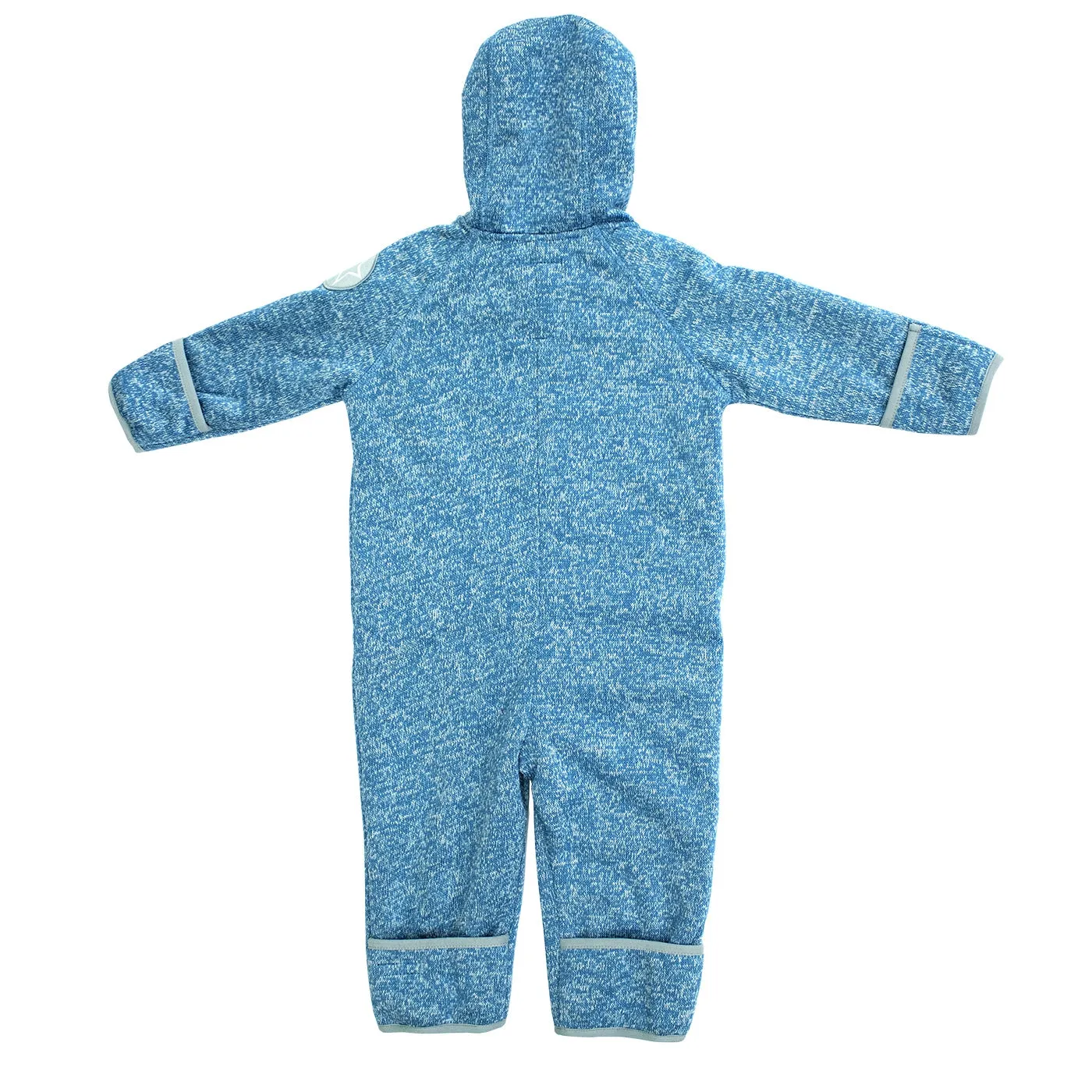 Windblock Pile Fleece Overall Suit: Ocean / Marble