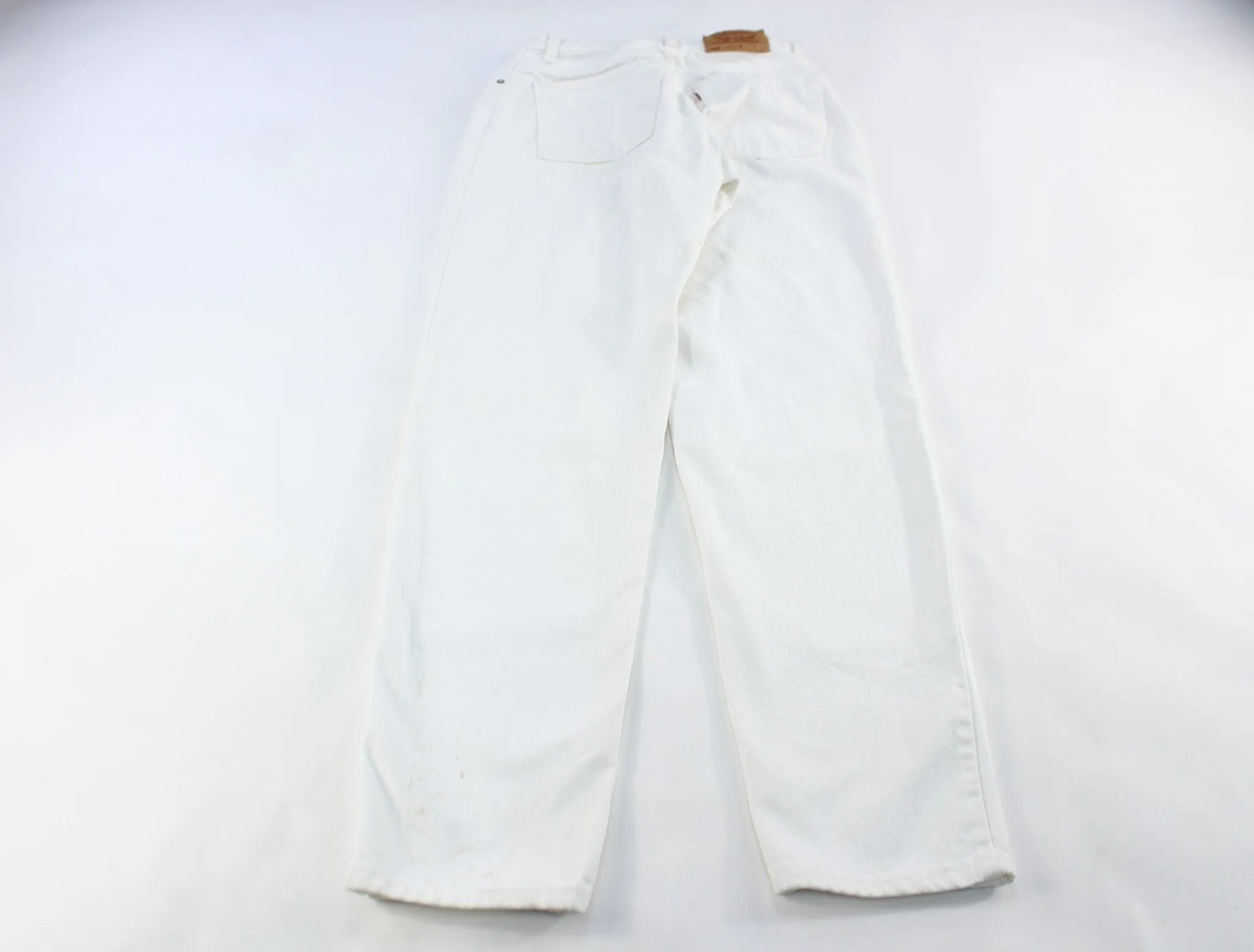 Women's Levi's Red Tab White Denim Jeans