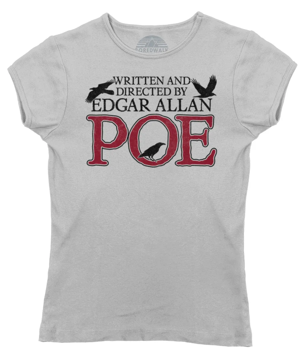 Women's Written and Directed by Edgar Allan Poe T-Shirt